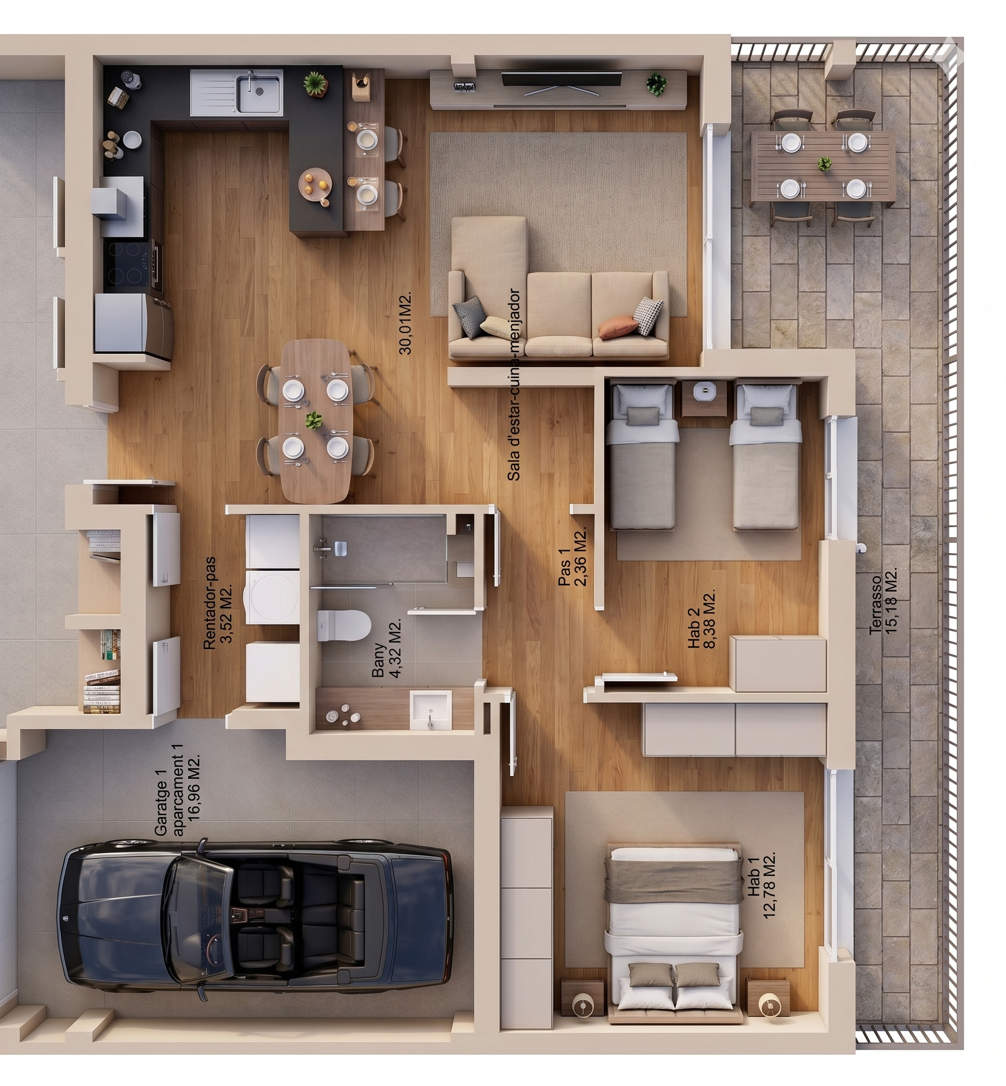 Render Planta Baixa